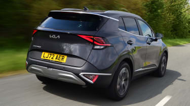 Kia Sportage - rear tracking